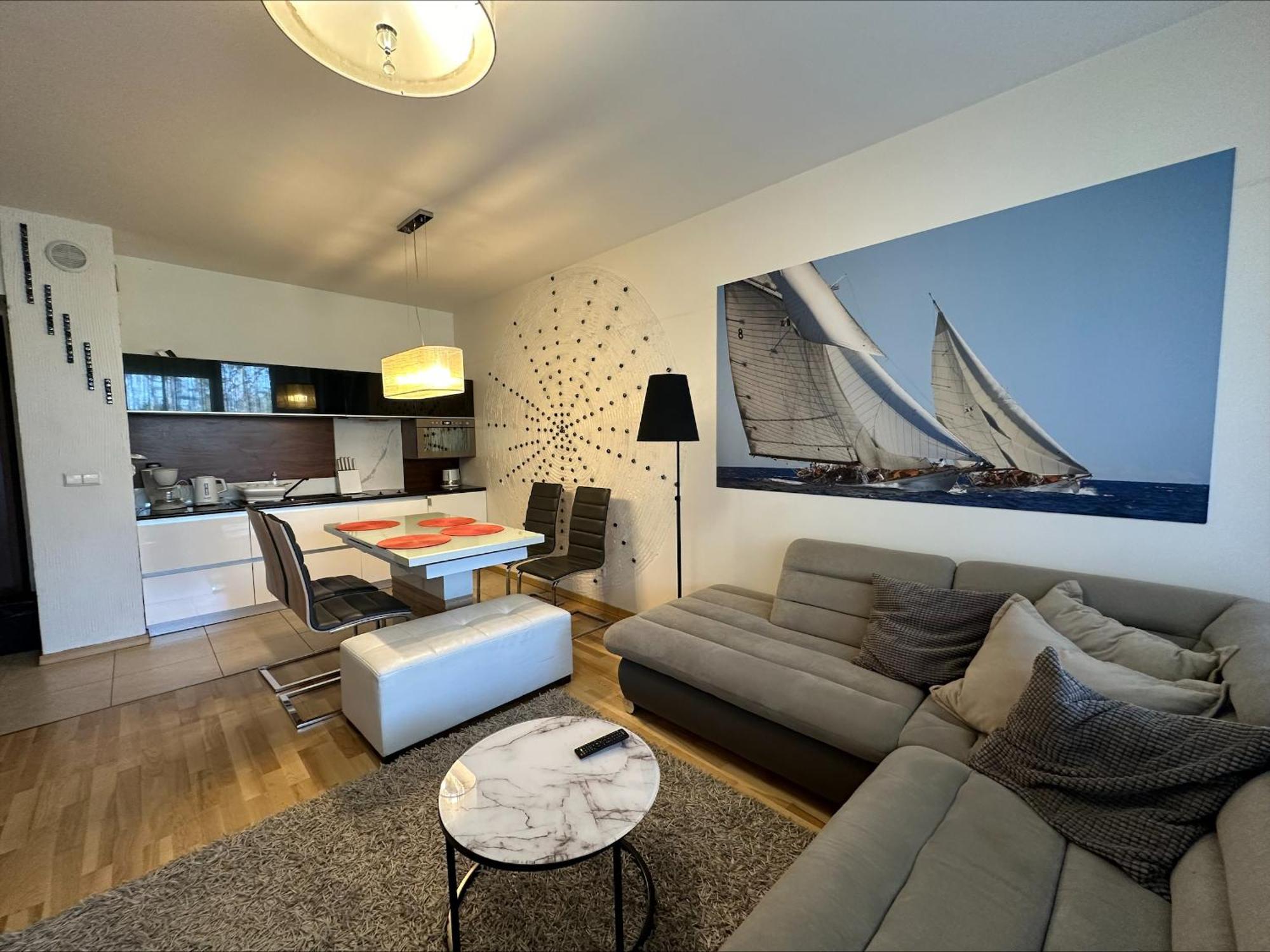 Aquamarina Z Garazem W Cenie By Baltic Home ミエンジズドロイェ エクステリア 写真